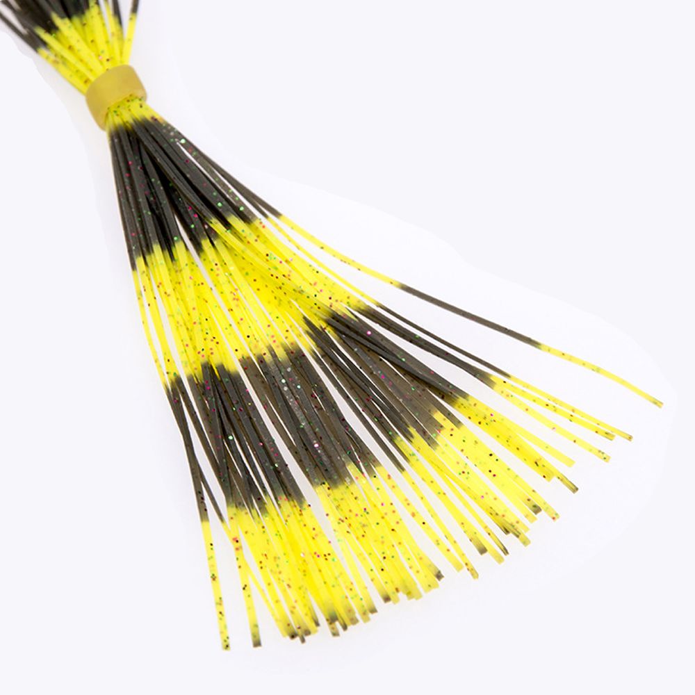 Fishing Lure Spinnerbait - เหยื่อตกปลาแบบหมุนได้ 50 ชิ้น เหยื่อยางนิ่มแบบจมน้ำ เหยื่อตกปลาหมึกยางแบบไม่มีลม กระโปรงซิลิโคน