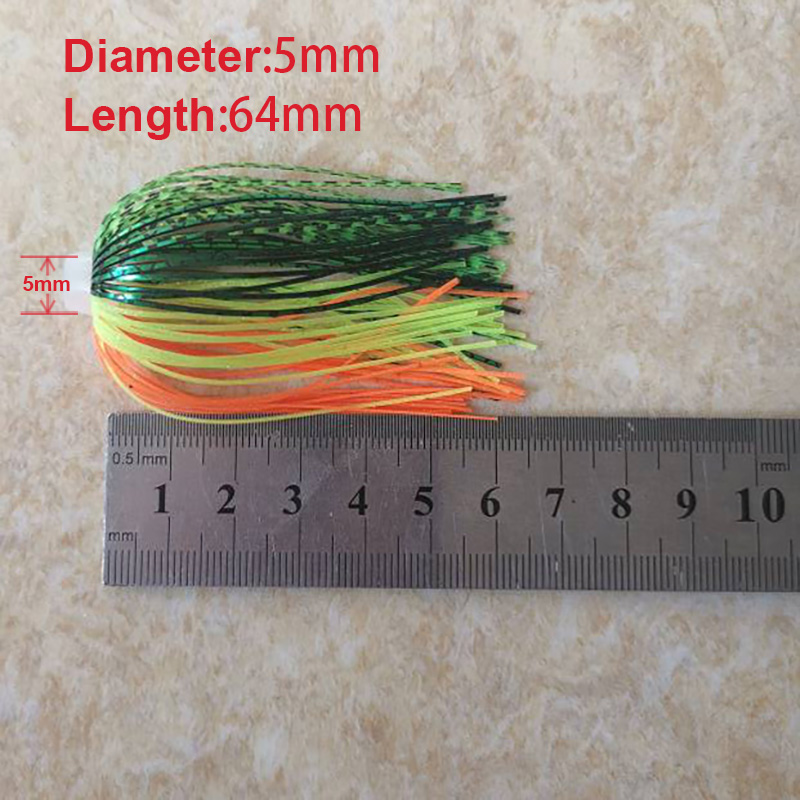 5 ชิ้น/ล็อต 88 Strands 64 มม.ก - Fishing Lure Spinnerbait บทวิจารณ์และราคา