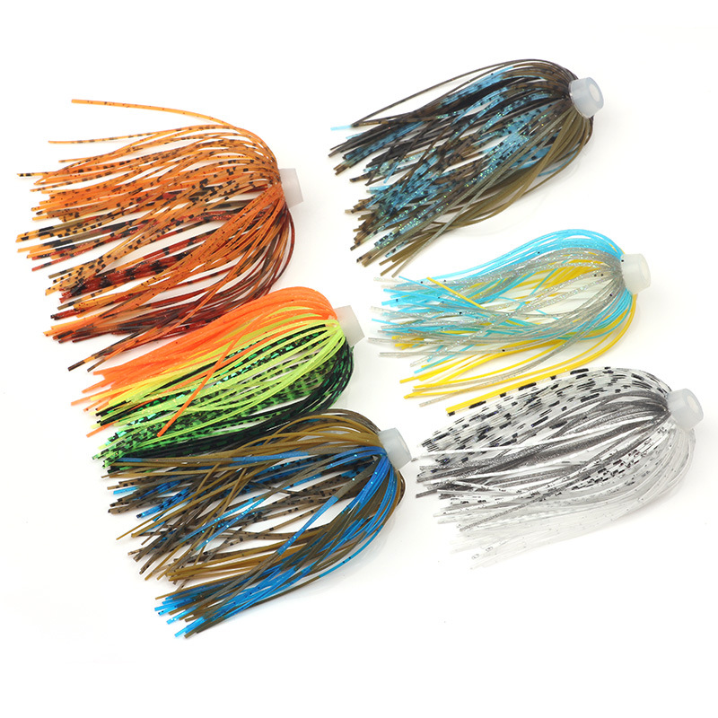 5 ชิ้น/ล็อต 88 Strands 64 มม.ก - Fishing Lure Spinnerbait บทวิจารณ์และราคา