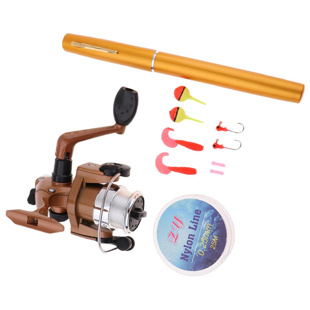 ชุดอุปกรณ์ตกปลาแบบพกพาขนาดเล็ก - Fishing Lure Jig บทวิจารณ์และราคา